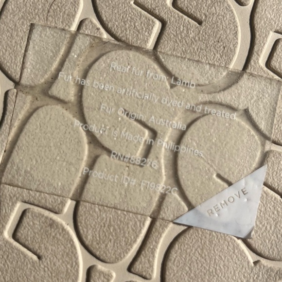 UGG Fur Fluff Flip Flop Slippers - Picture 8 of 9